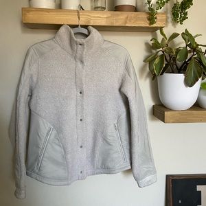 Lululemon Go Cozy Jacket in Heathered Ceramic